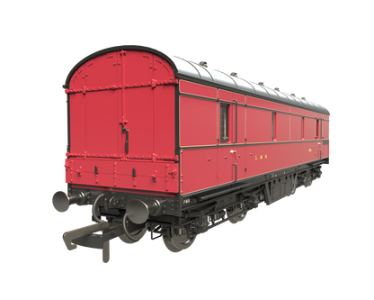 C2020 LMS 42ft GUV Parcels Van LMS Lined Crimson 37714