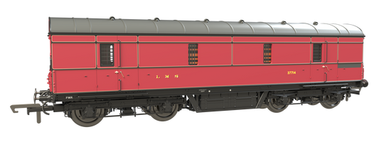 C2020 LMS 42ft GUV Parcels Van LMS Lined Crimson 37714