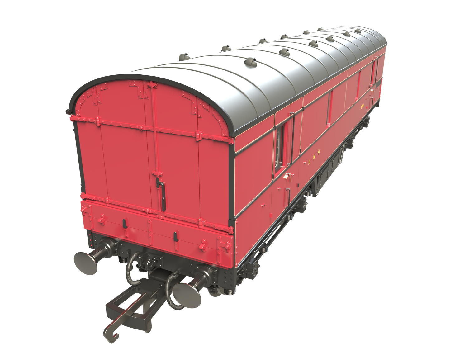C2020 LMS 42ft GUV Parcels Van LMS Lined Crimson 37714