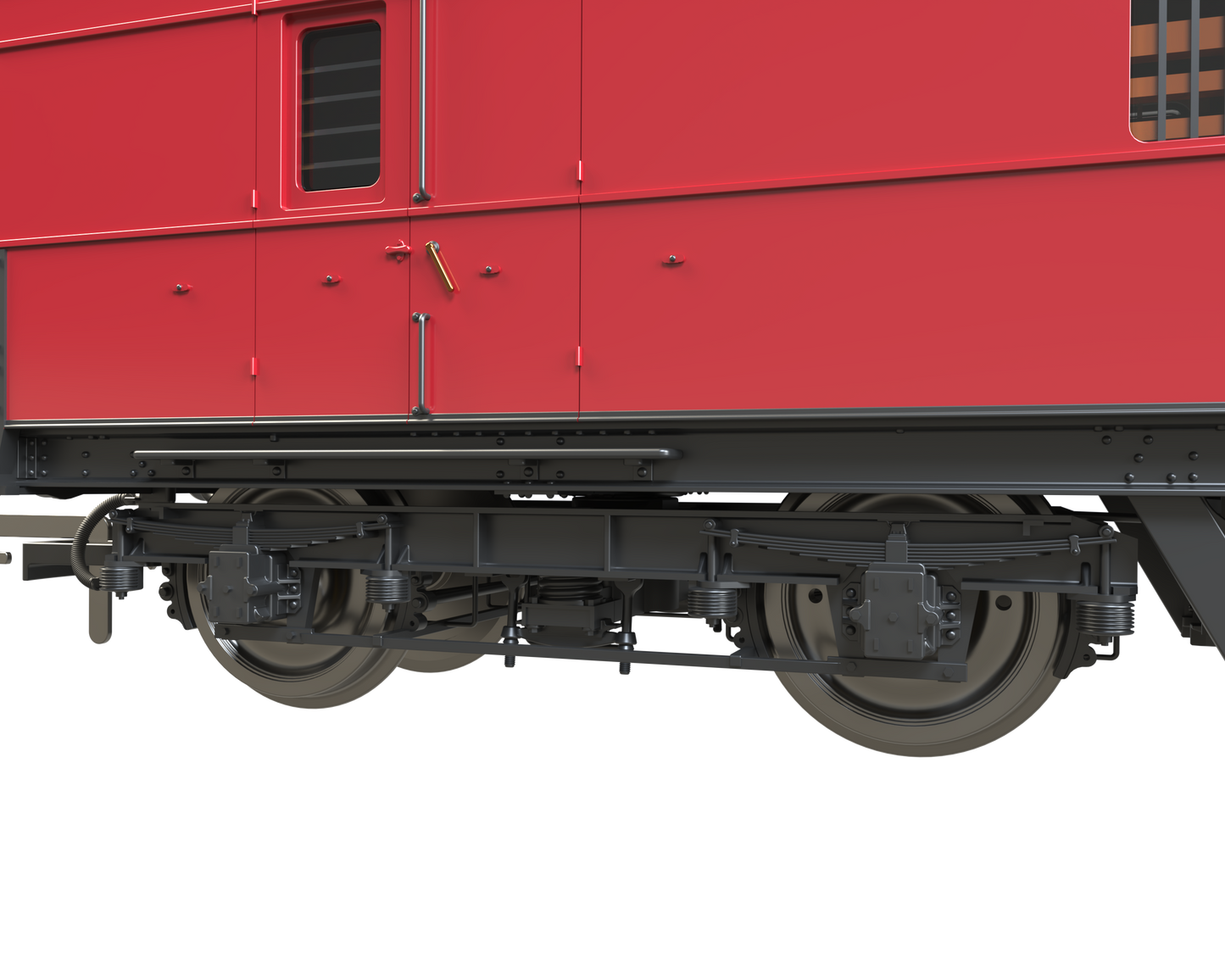 C2021 LMS 42ft GUV Parcels Van BR Crimson M37719