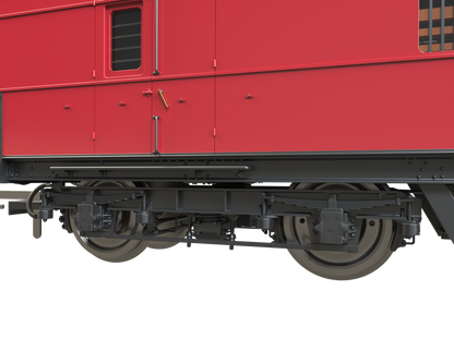 C2021 LMS 42ft GUV Parcels Van BR Crimson M37719