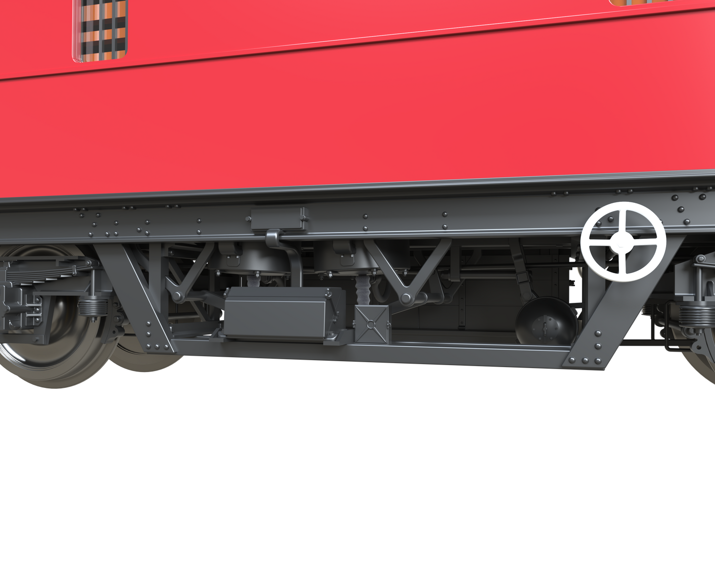 C2021 LMS 42ft GUV Parcels Van BR Crimson M37719