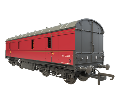 C2022 LMS 42ft GUV Parcels Van BR Lined Maroon M37898M