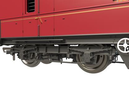 C2022 LMS 42ft GUV Parcels Van BR Lined Maroon M37898M