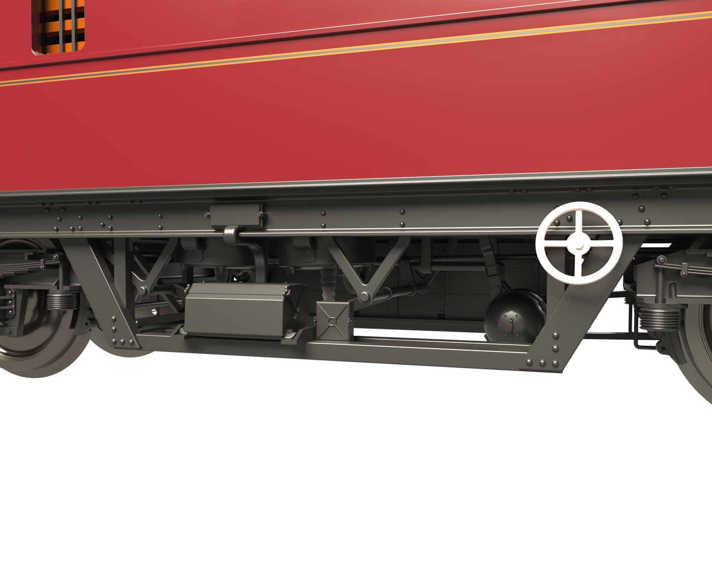 C2022 LMS 42ft GUV Parcels Van BR Lined Maroon M37898M