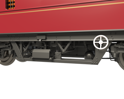 C2022 LMS 42ft GUV Parcels Van BR Lined Maroon M37898M