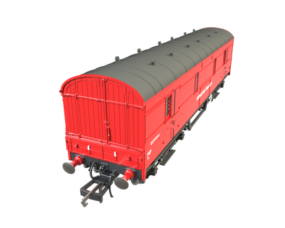 C2024 LMS 42ft GUV Parcels Van BR Gulf Red ADB975241