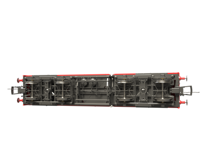 C2024 LMS 42ft GUV Parcels Van BR Gulf Red ADB975241