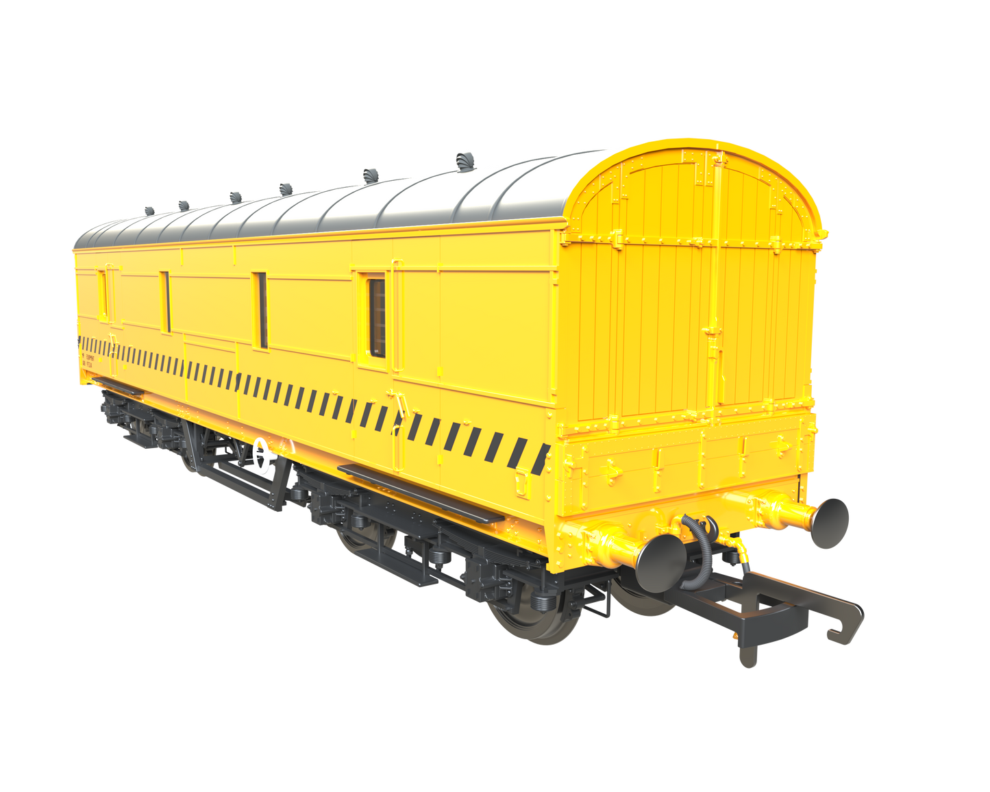 C2025 LMS 42ft GUV Parcels Van BR Departmental Yellow ADB975241