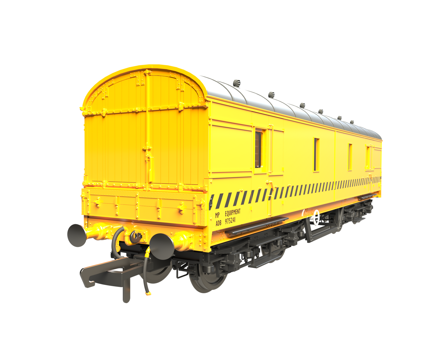C2025 LMS 42ft GUV Parcels Van BR Departmental Yellow ADB975241