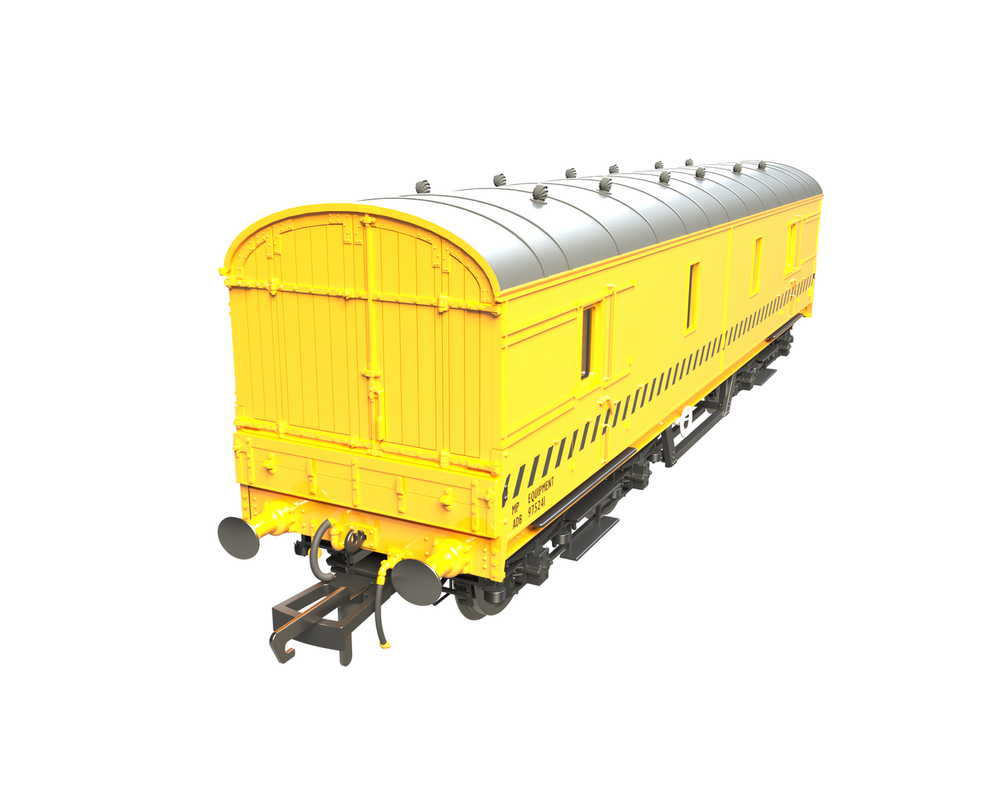 C2025 LMS 42ft GUV Parcels Van BR Departmental Yellow ADB975241