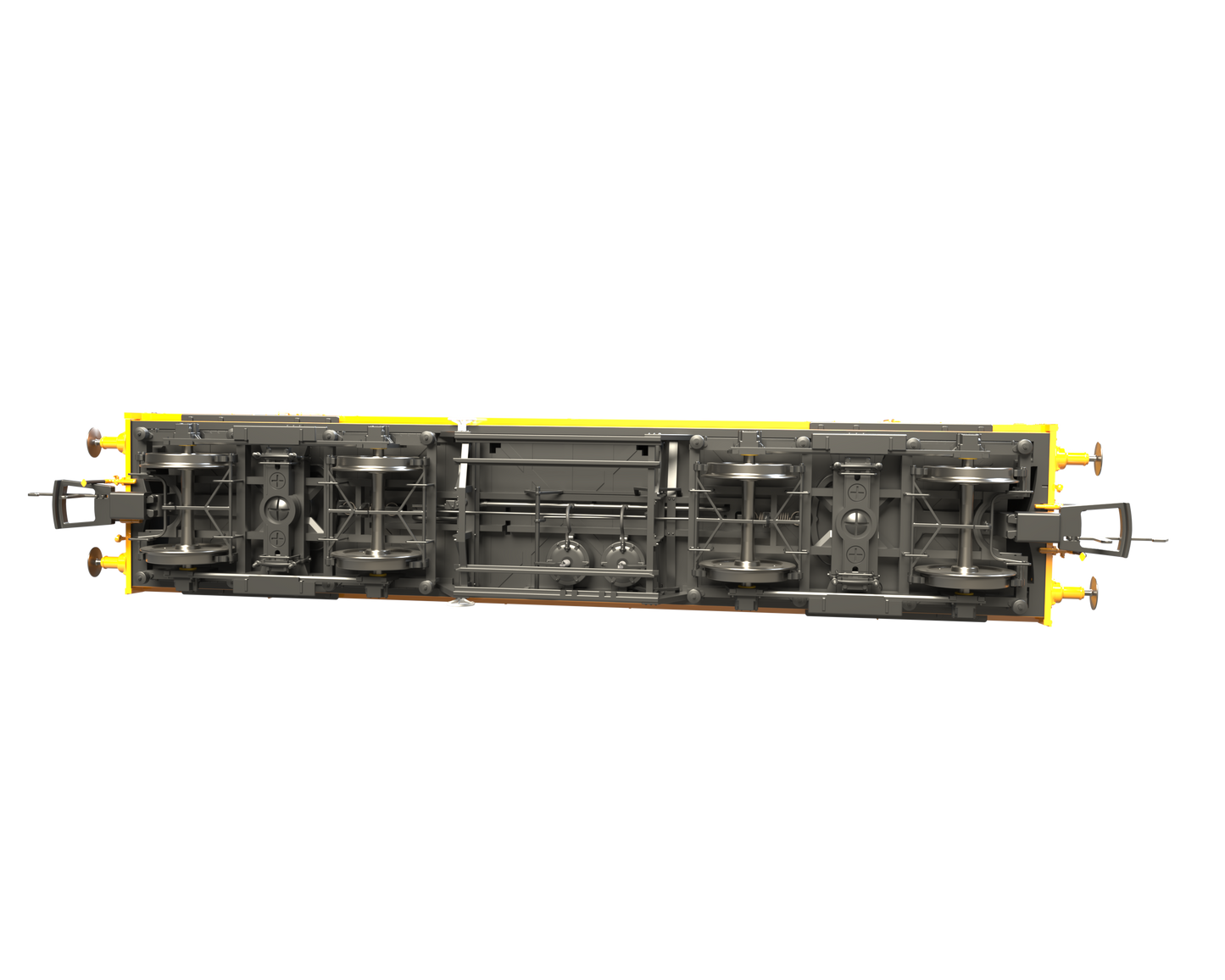C2025 LMS 42ft GUV Parcels Van BR Departmental Yellow ADB975241