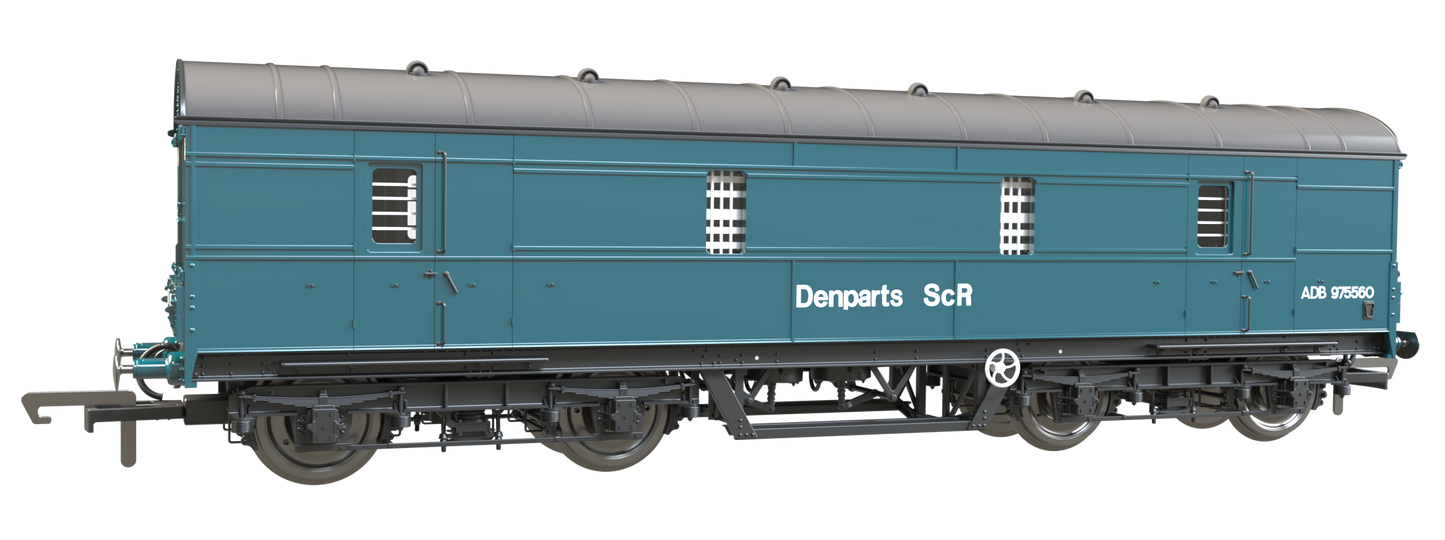 C2026 LMS 42ft GUV Parcels Van BR Blue 'Denparts' ADB97560