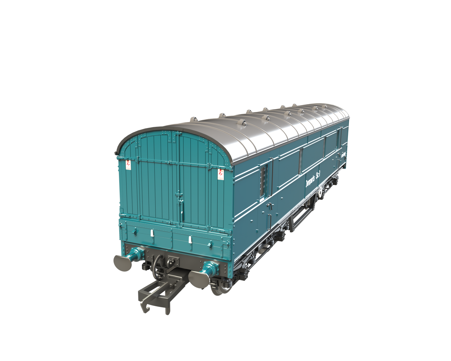 C2026 LMS 42ft GUV Parcels Van BR Blue 'Denparts' ADB97560