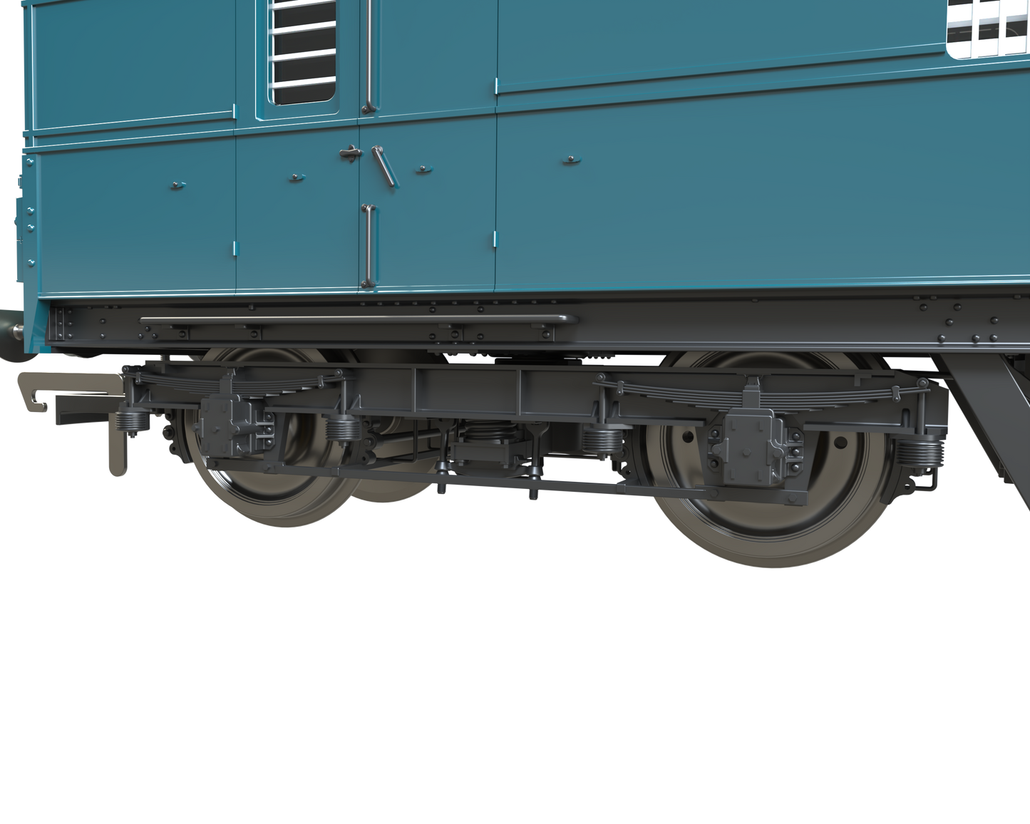 C2026 LMS 42ft GUV Parcels Van BR Blue 'Denparts' ADB97560