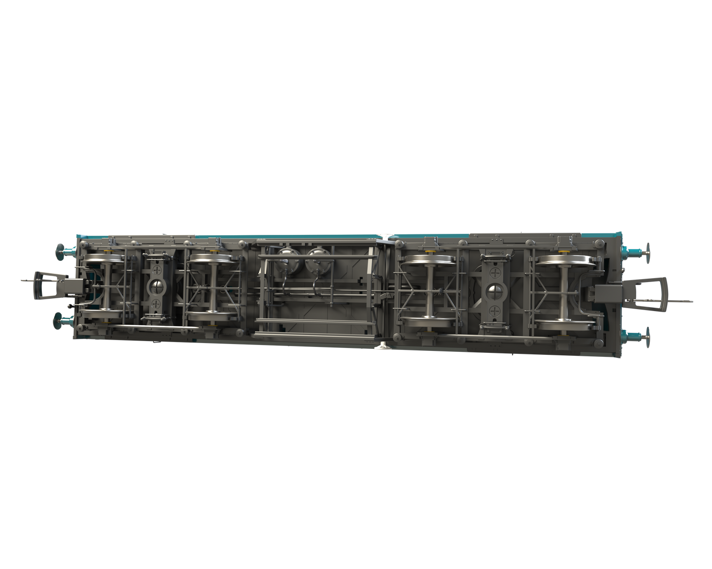 C2026 LMS 42ft GUV Parcels Van BR Blue 'Denparts' ADB97560