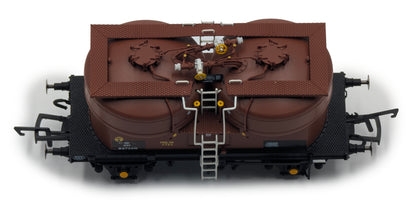 Set of 3 Prestwin Silo Wagons in BR Bauxite - TOPS