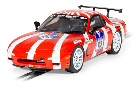 Scalextric C4626 Mazda RX7 FD - Nurburgring 24 2007 – Rails