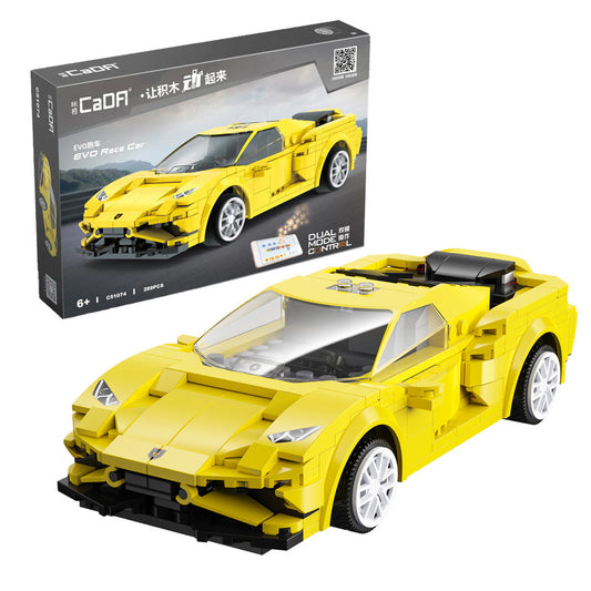 C51074W Yellow Evo Sports Car - 289 pcs