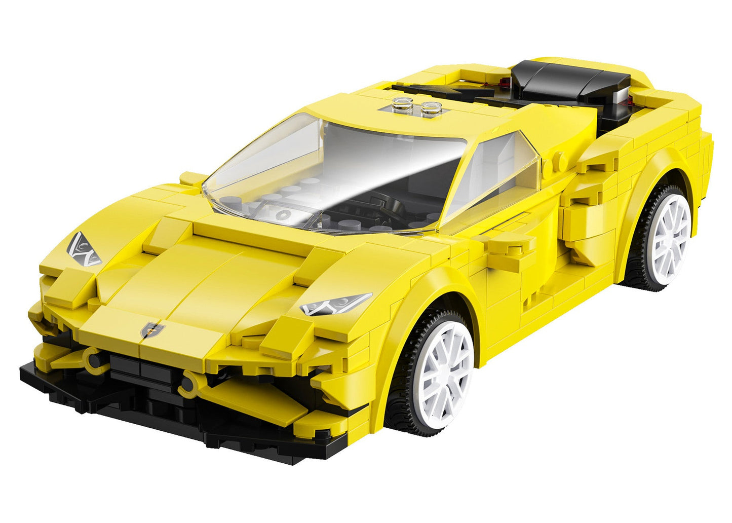 C51074W Yellow Evo Sports Car - 289 pcs