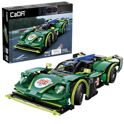 C51308W Emerald Deity Sports Car - 388 pcs
