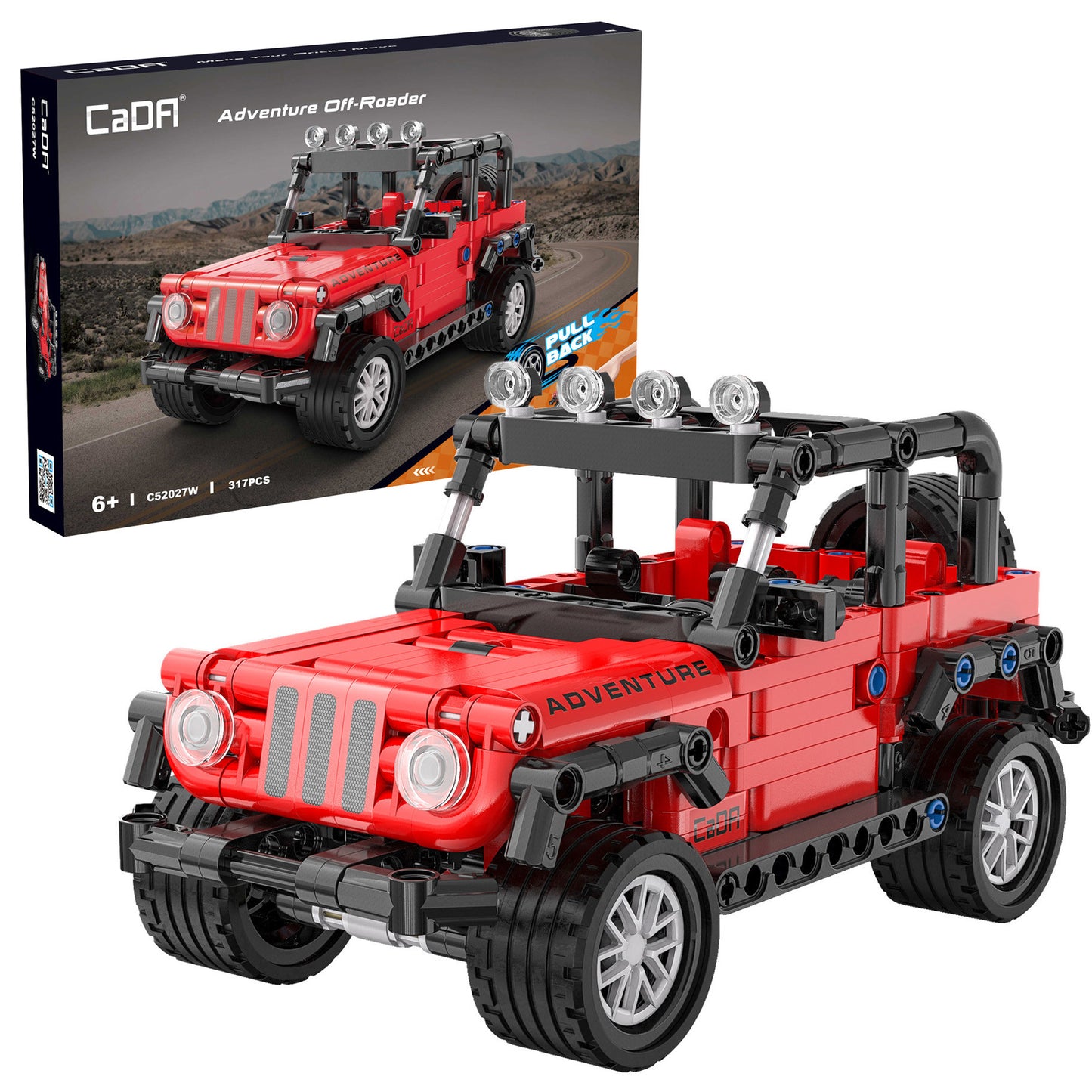 C52027W Adventure Off-Roader - 317 pcs