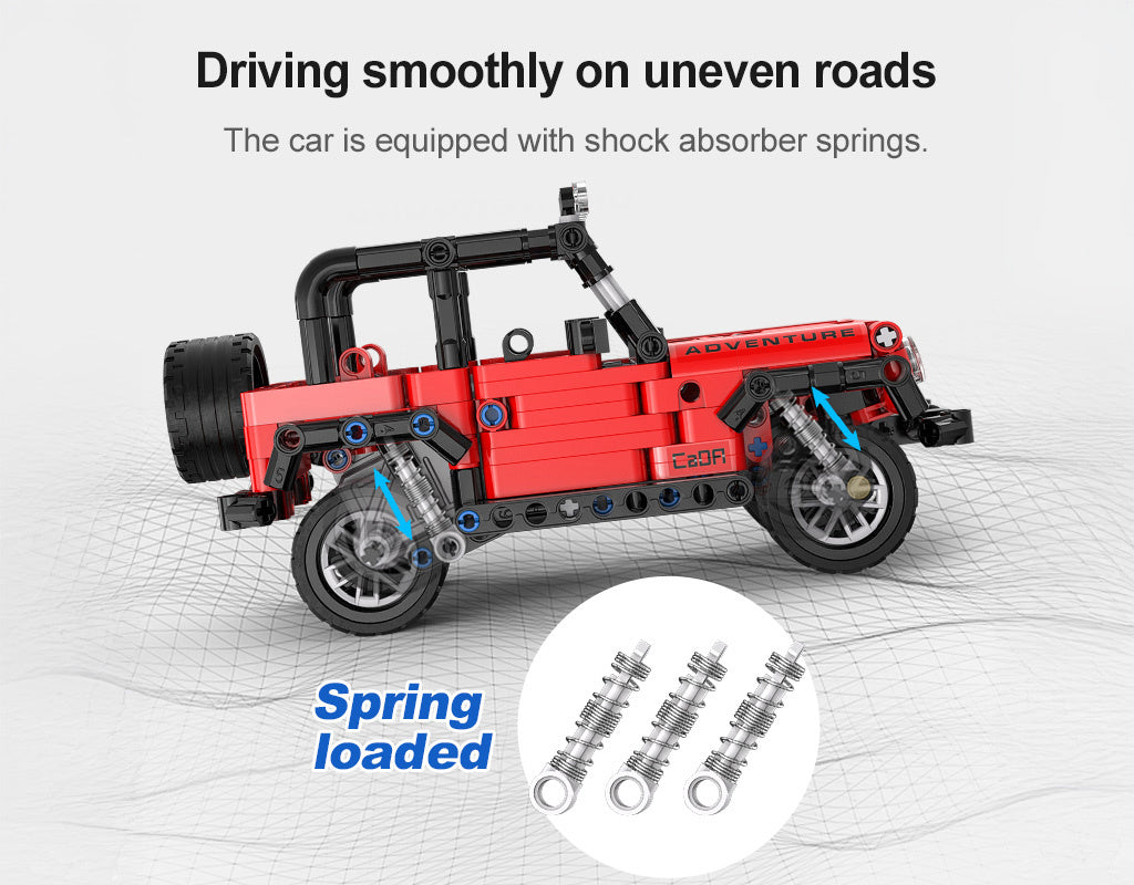 C52027W Adventure Off-Roader - 317 pcs