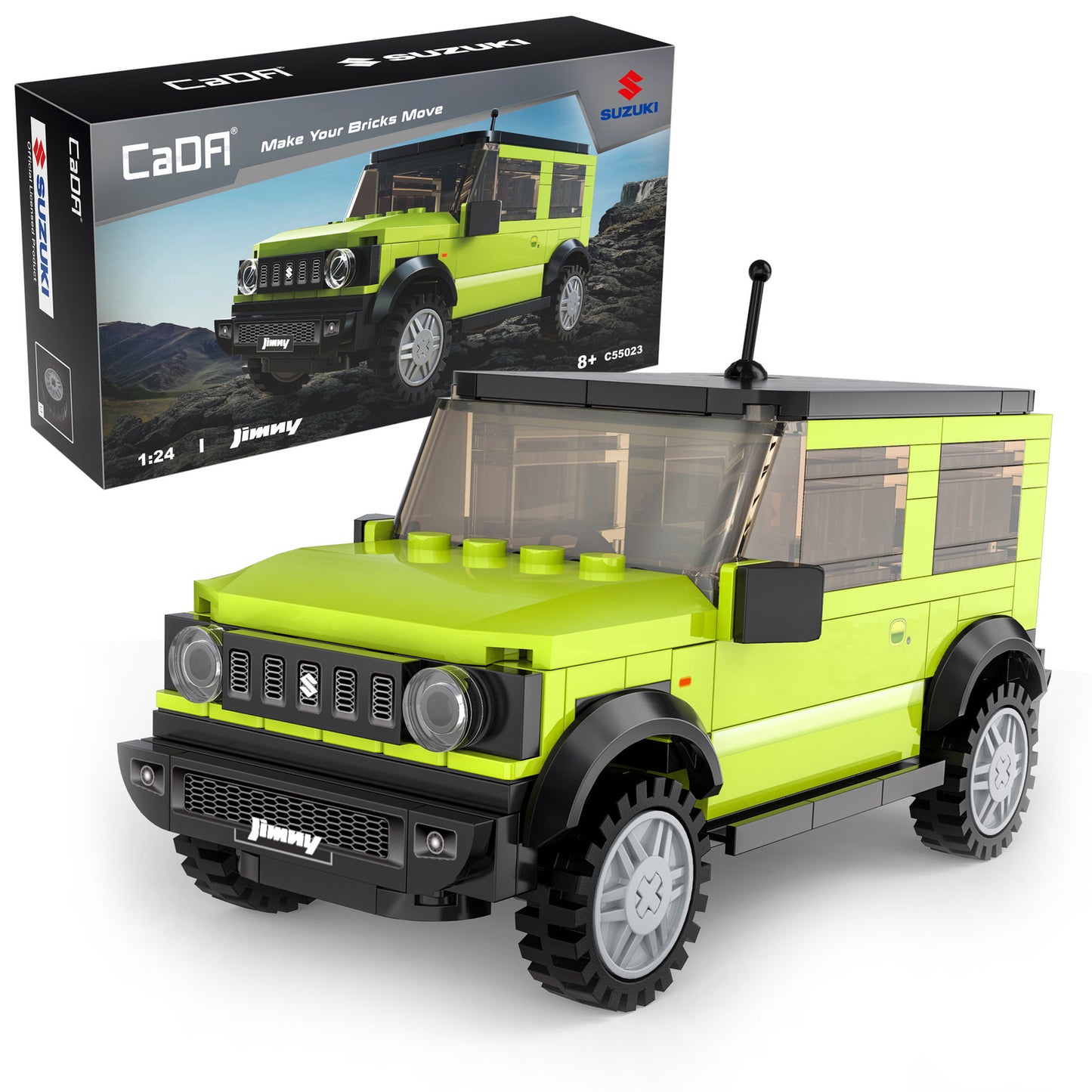 C55023W 1:24 Suzuki Jimny Car - 192 pcs