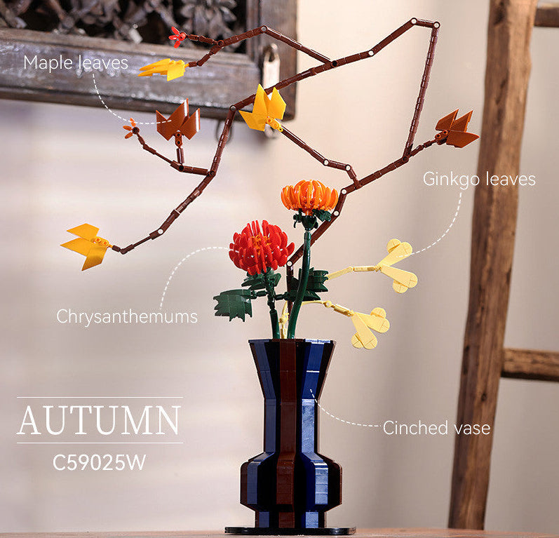 C59025W Oriental Floral Art: Autumn - 795 pcs