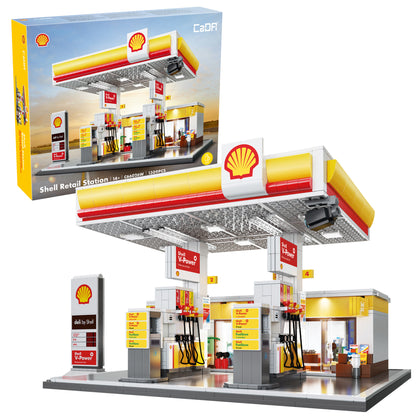 C66026W Shell Retail Station - 1309 pcs