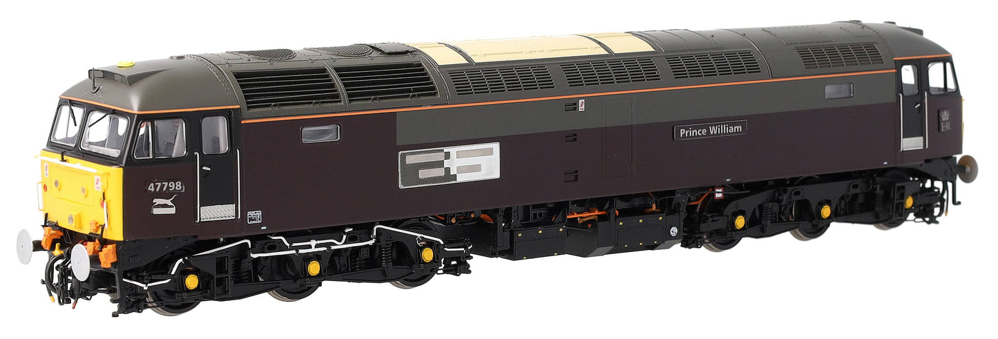 CM-47798-R Class 47 RES Royal Livery 'Prince William' No.47798 Diesel Locomotive