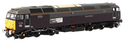 CM-47798-R-SF Class 47 RES Royal Livery 'Prince William' No.47798 Diesel Locomotive - DCC Sound