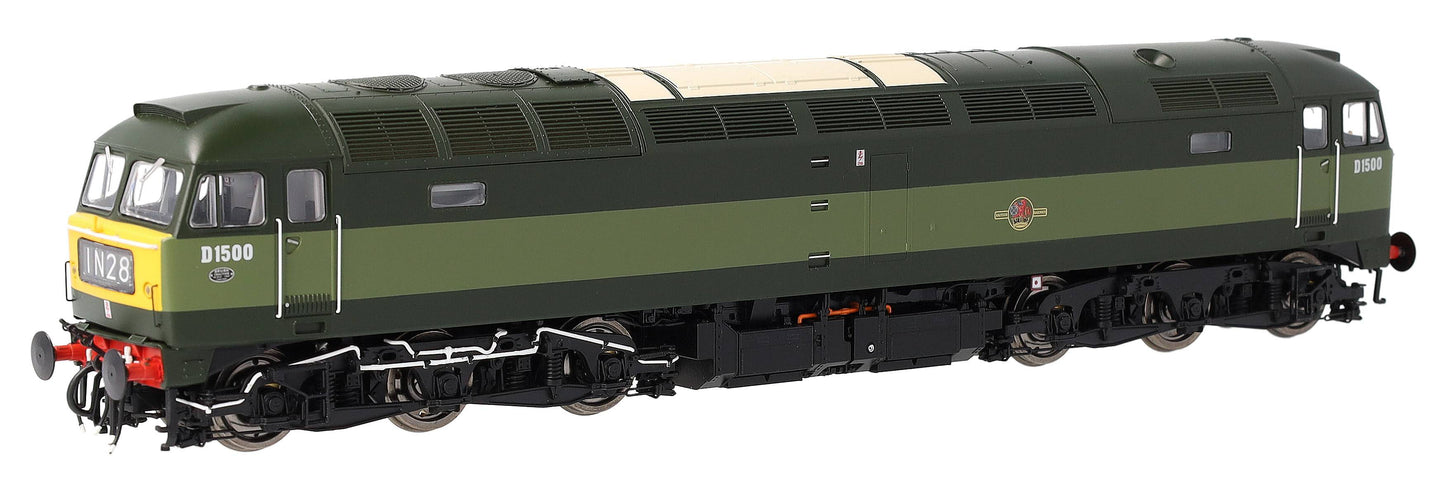 CM-D1500-TTGreen Class 47 BR Two Tone Green No.D1500 Diesel Locomotive