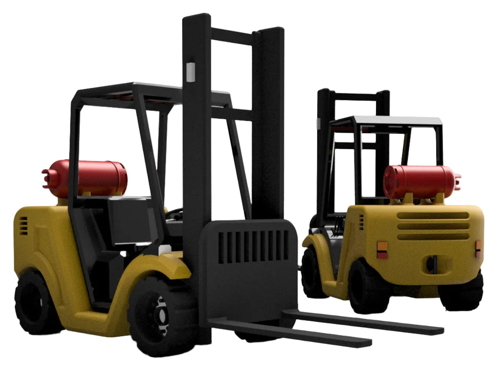 OO Gauge Forklift (Single Pack) - Unpainted