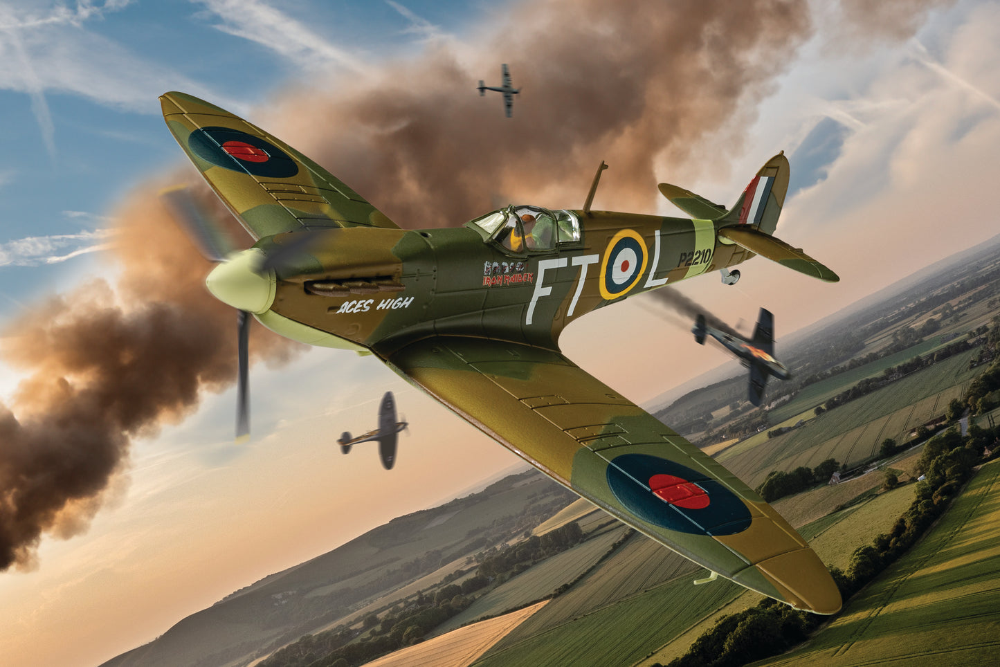 Iron Maiden - Supermarine Spitfire MKII 'Aces High'