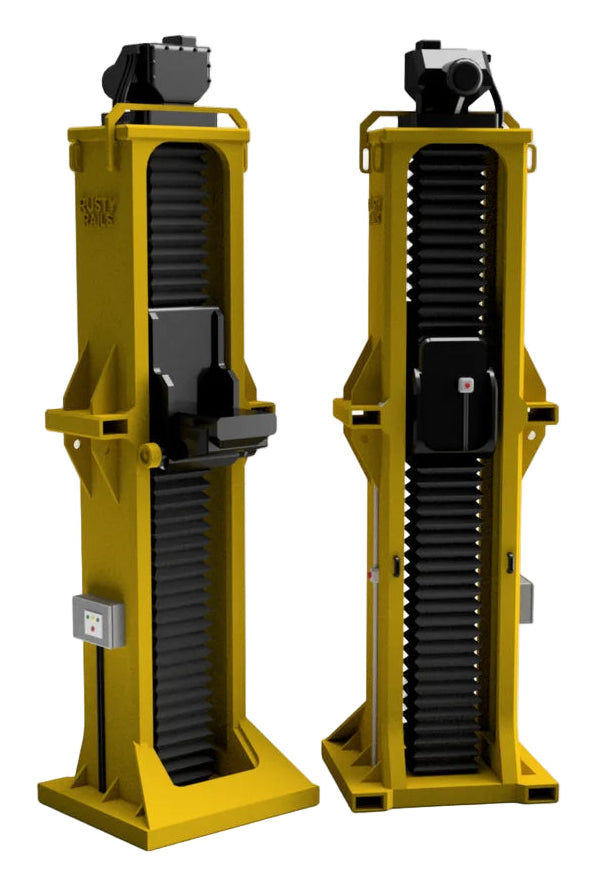 OO Gauge Lifting Jacks (Pack of 4) - Unpainted