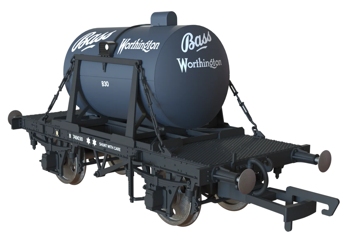 Demountable Rails Clark Railworks C3020 Bass Worthington Blue Demountable Tank – Rails