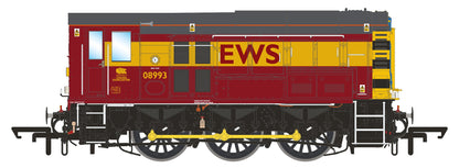 Class 08/9 EWS Maroon 08993 Diesel Shunter Locomotive - DCC Sound