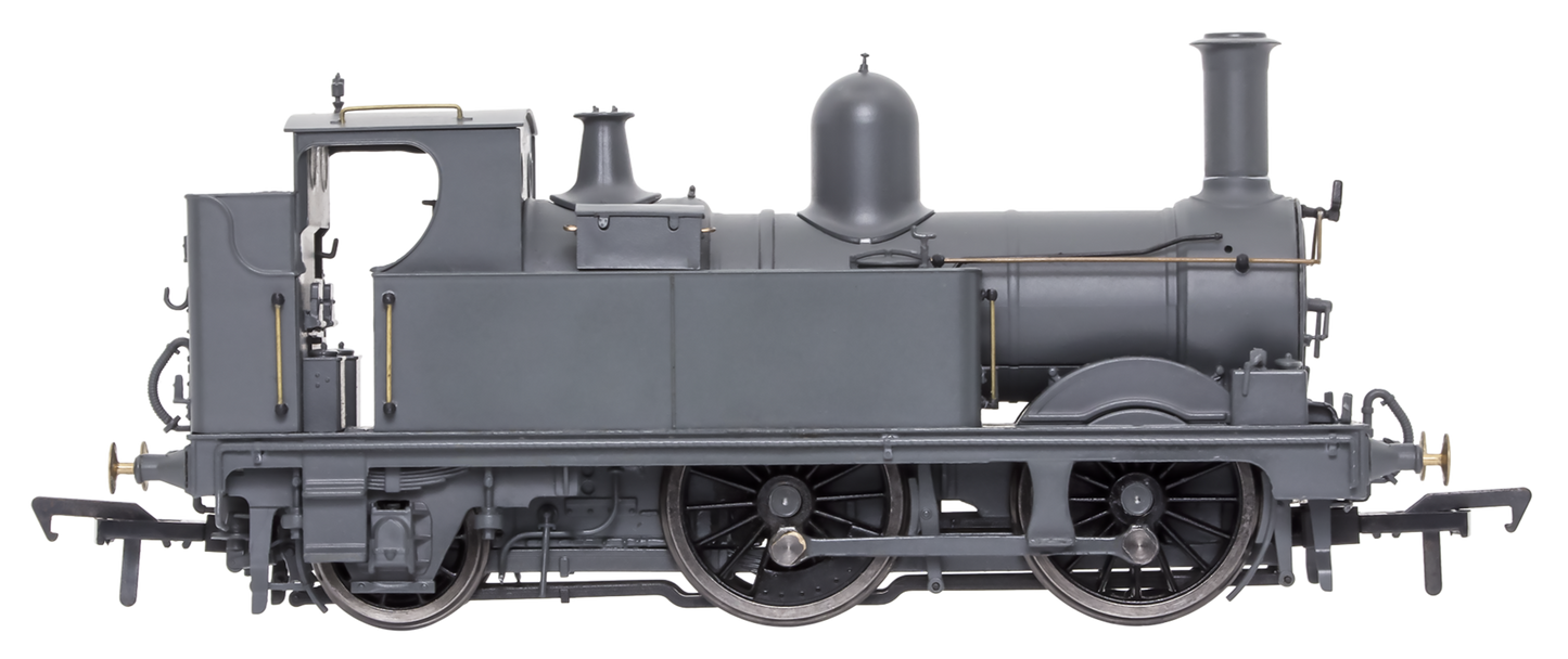 GWR 517 Class 0-4-2 524 Lined Chocolate Steam Locomotive - DCC Fitted