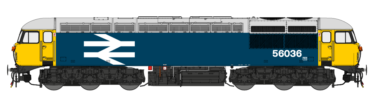 Class 56 BR Blue No.56036 (Large Logo) Diesel Locomotive