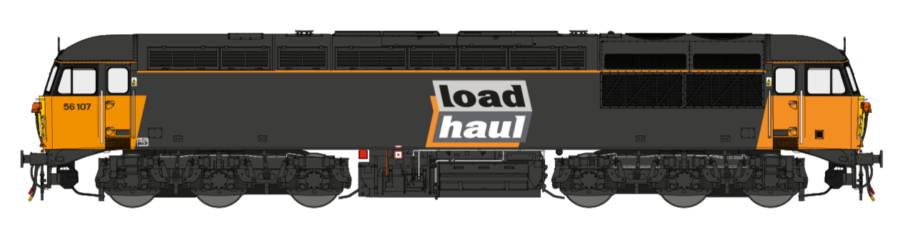 Class 56 Loadhaul No.56107 Diesel Locomotive