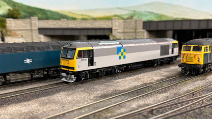 Class 60 Triple Grey Construction 'Steadfast' No.60001 Diesel Locomotive - DCC Sound