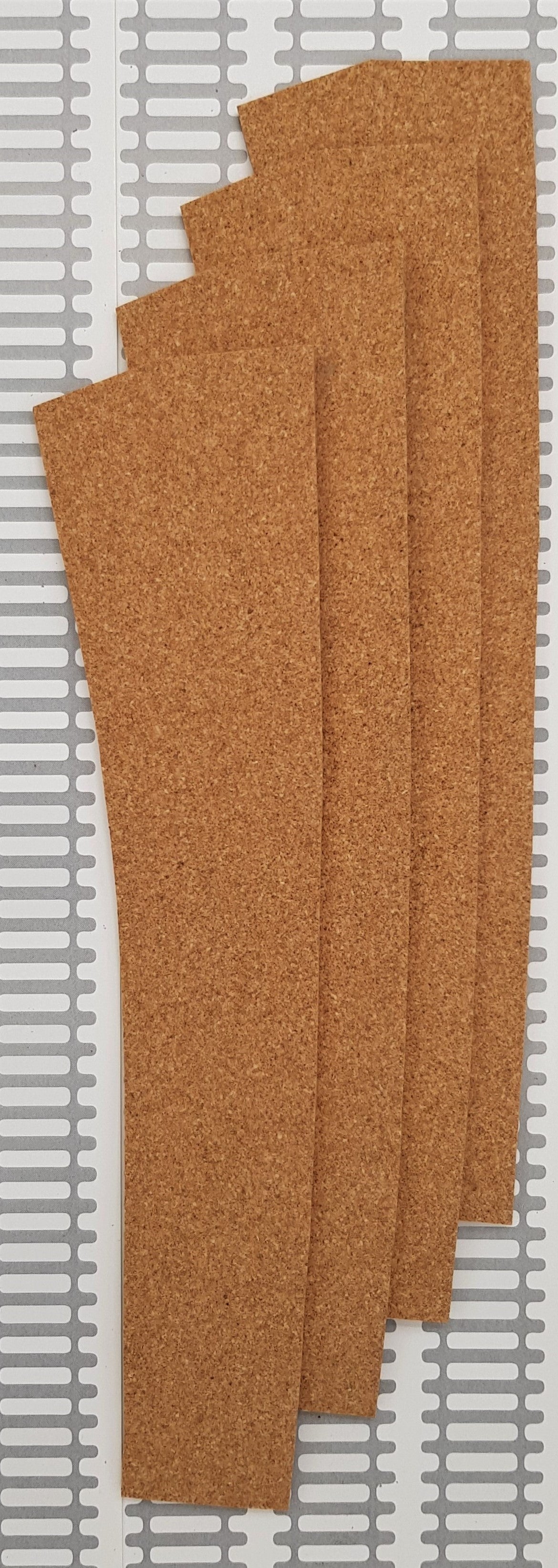 Cork Track Underlay - Curved Left Hand Large Radius Turnout - Pack of 4