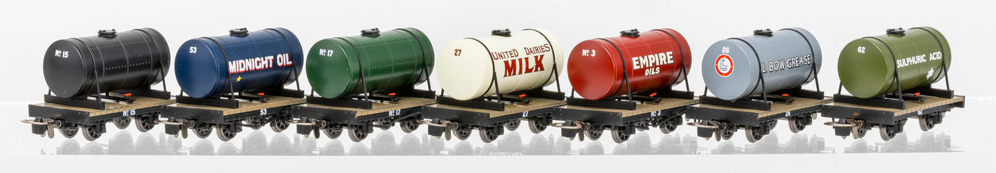 990102 Cylindrical Tank - Plain Green No.17