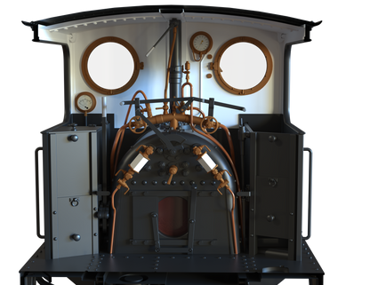 LYR 'Pug' 0-4-0ST 155 LYR Lined Black Steam Locomotive - DCC Sound