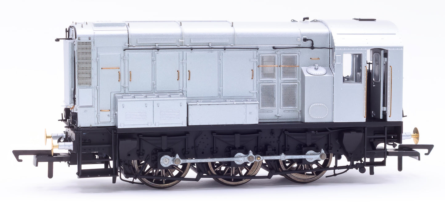 Class 08 BR Blue Wasp Stripes 08910 Diesel Shunter Locomotive - DCC Sound