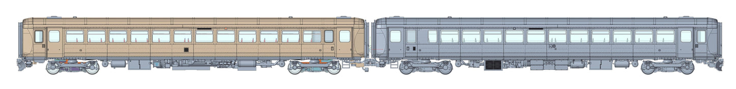 Class 155 2 Car DMU 155345 West Yorkshire PTE Revised Red/Cream - DCC Sound