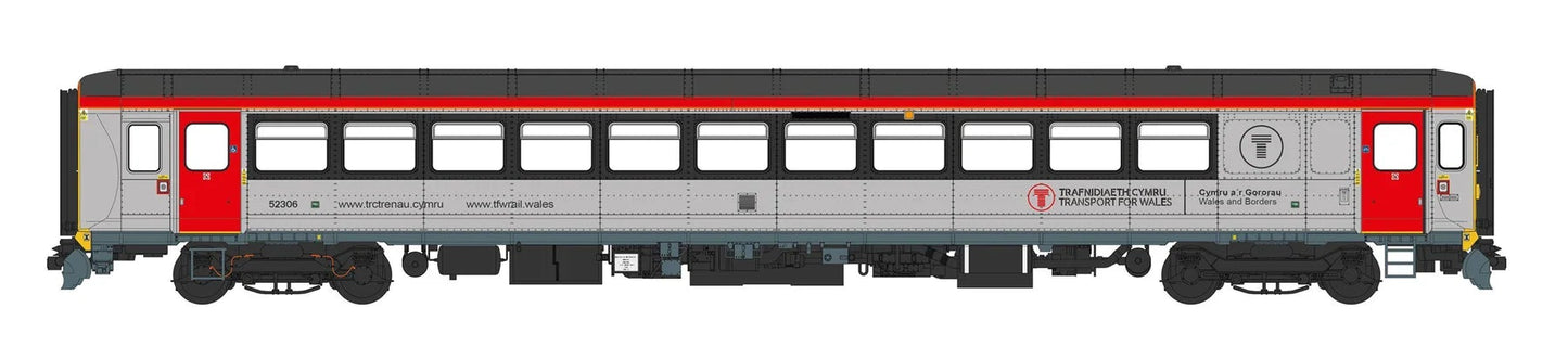 ACC3506-DCC Class 153 Single Car DMU 153906 Transport for Wales Grey/Red - DCC Sound