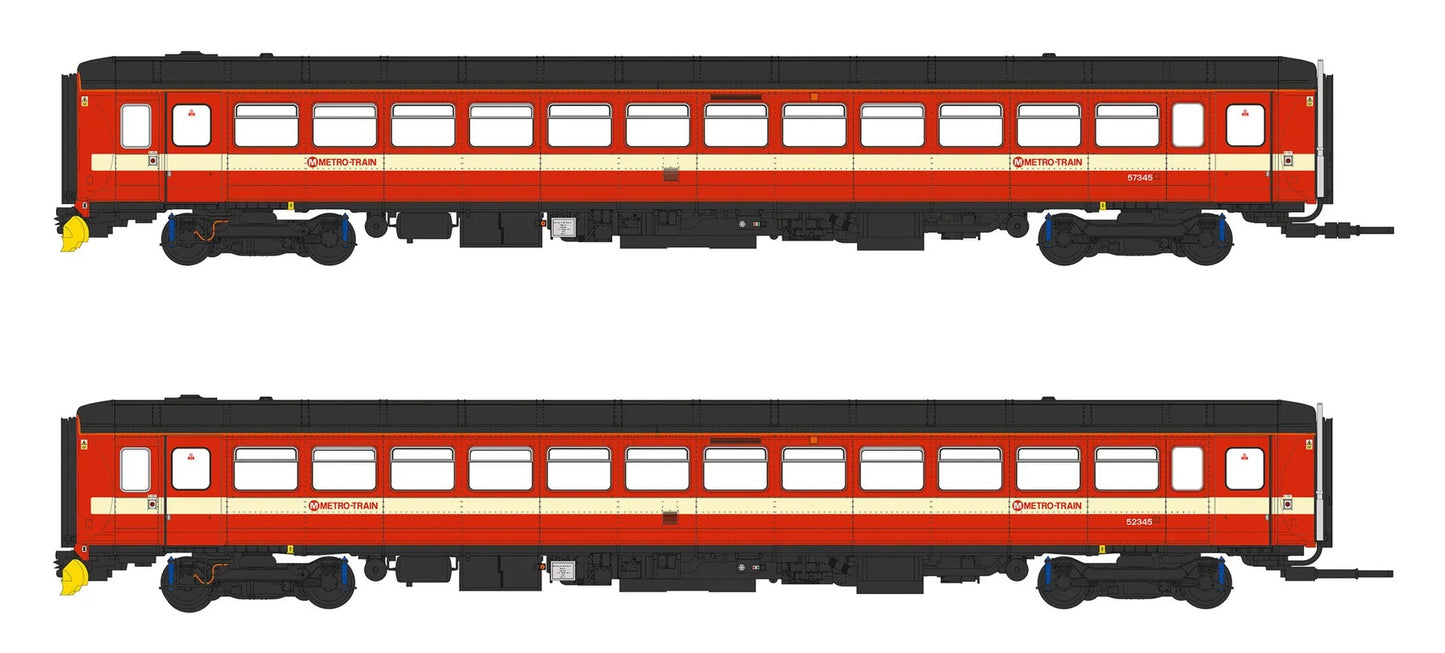 ACC3521-DCC Class 155 2 Car DMU 155345 West Yorkshire PTE Revised Red/Cream - DCC Sound