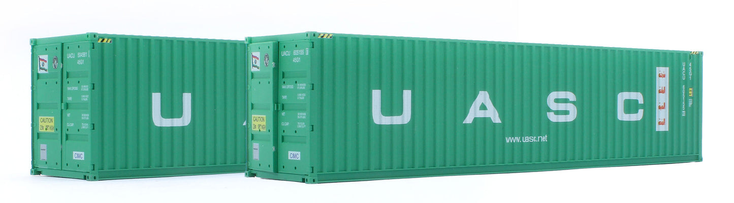 40ft High Cube Container UASC Twin Pack